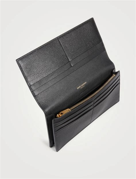 ysl monogram continental wallet|nordstrom ysl wallet.